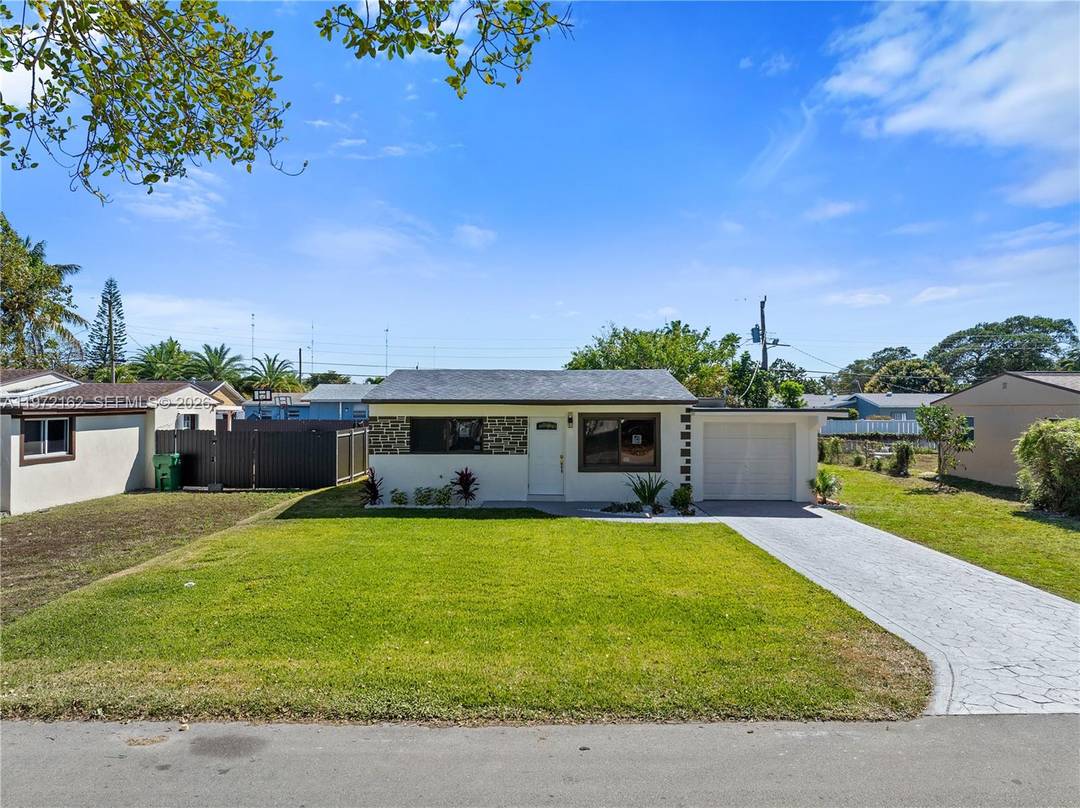 Beautifully renovated 3 bedroom, 2 bath single family home located in Miramar, FL.