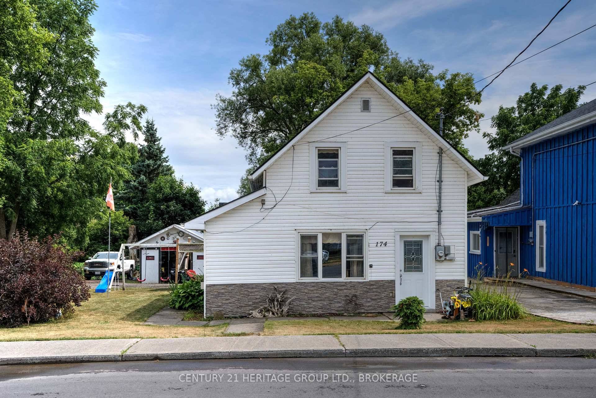 Welcome to 174 Thomas Street, a charming opportunity nestled on a quiet residential street in Deseronto.