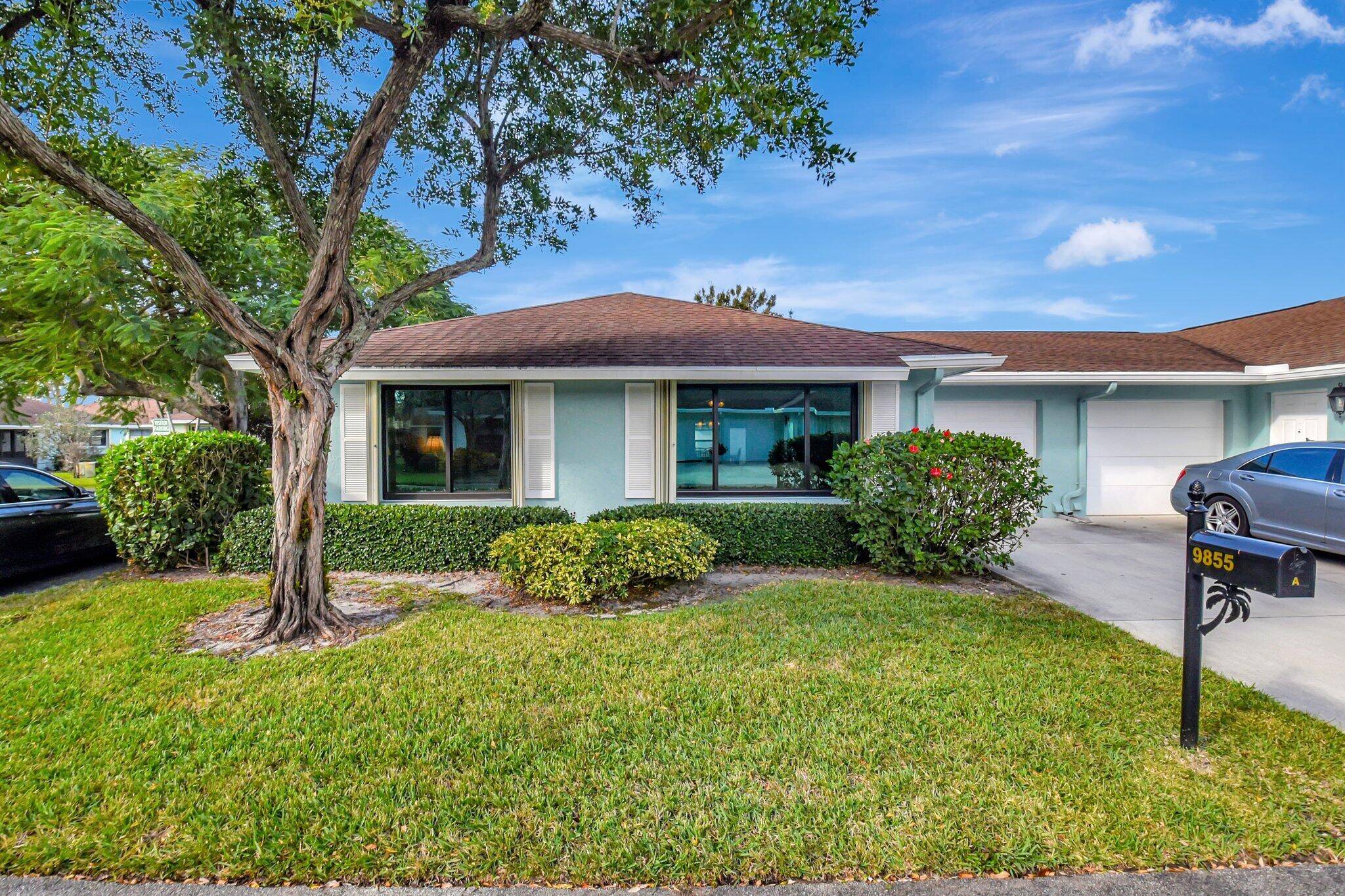 Discover this charming corner unit villa in Bent Tree East, featuring 2 bedrooms and 2 bathrooms.