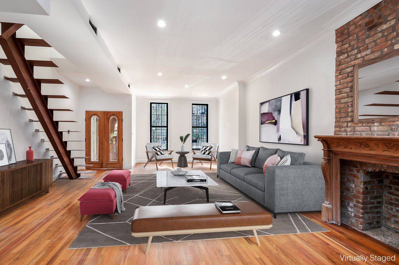 Introducing this two family property located at 122 Stuyvesant Avenue in the highly sought after neighborhood of Stuyvesant Heights.