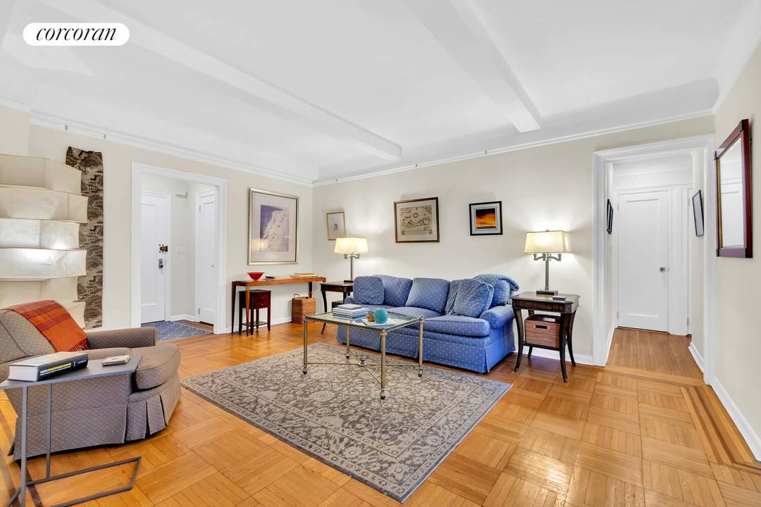 SPACIOUS amp ; GRACIOUS, this elegant one bedroom home in a boutique coop on West End Avenue combines prewar charm with stunning modern touches.
