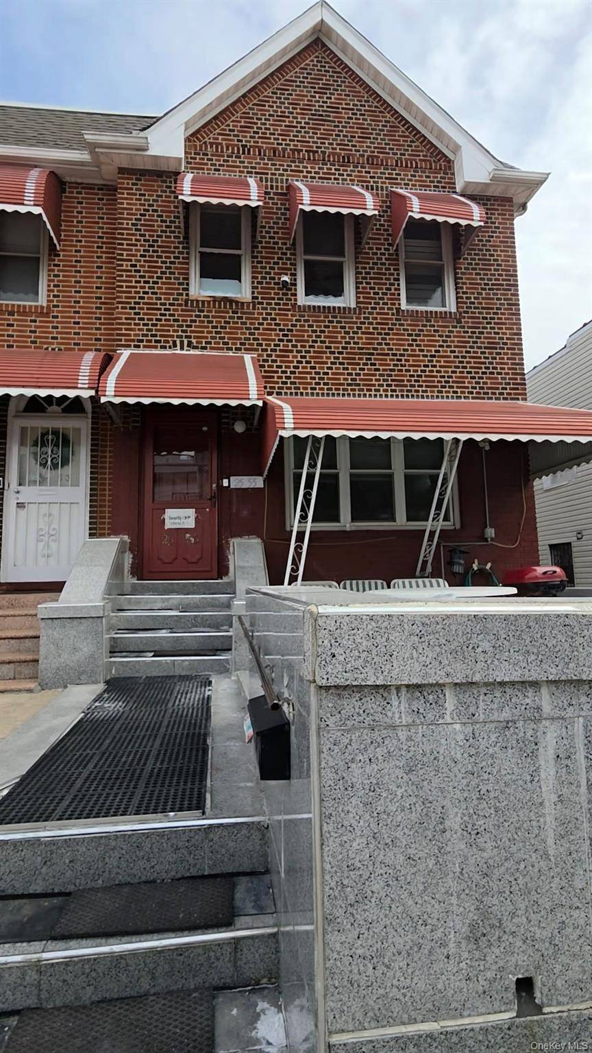 Great Brick Duplex House, Wood Floors Throughout, Granite Countertops Kitchen, Three Bedrooms, Two Full Bath, Full Basement With Separate Entrance, Front Porch, Natural gas Boiler, New Roof, 2 Car Garage ...