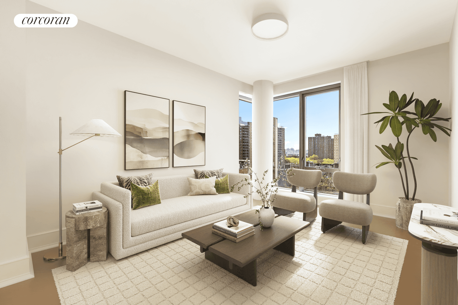 NEW INCENTIVE Sponsor offering 5 YEARS paid Common Charges for a LIMITED time Please reach out for more details Upon entering this corner one bedroom one and a half bath ...