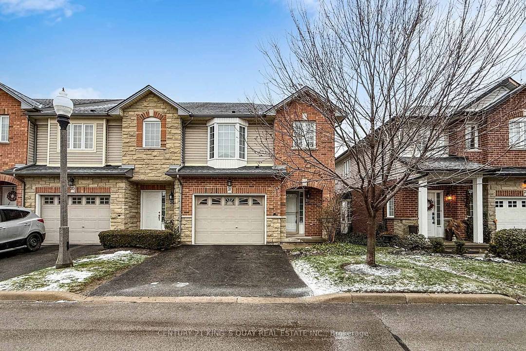 This beautifully maintained 3 bedroom end unit townhouse in Ancaster Meadowlands offers the perfect blend of quiet living and ultimate convenience, featuring a finished basement with lookout windows, upgraded flooring, ...