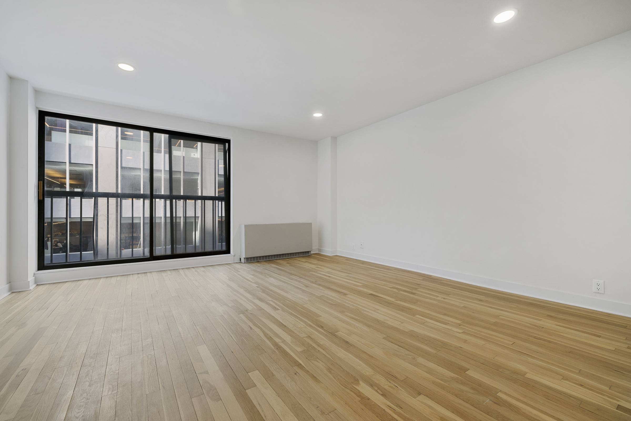 Newly renovated studio, 1 bathroom featuring a spacious triplex layout with stainless steel appliances, and abundant closet space.