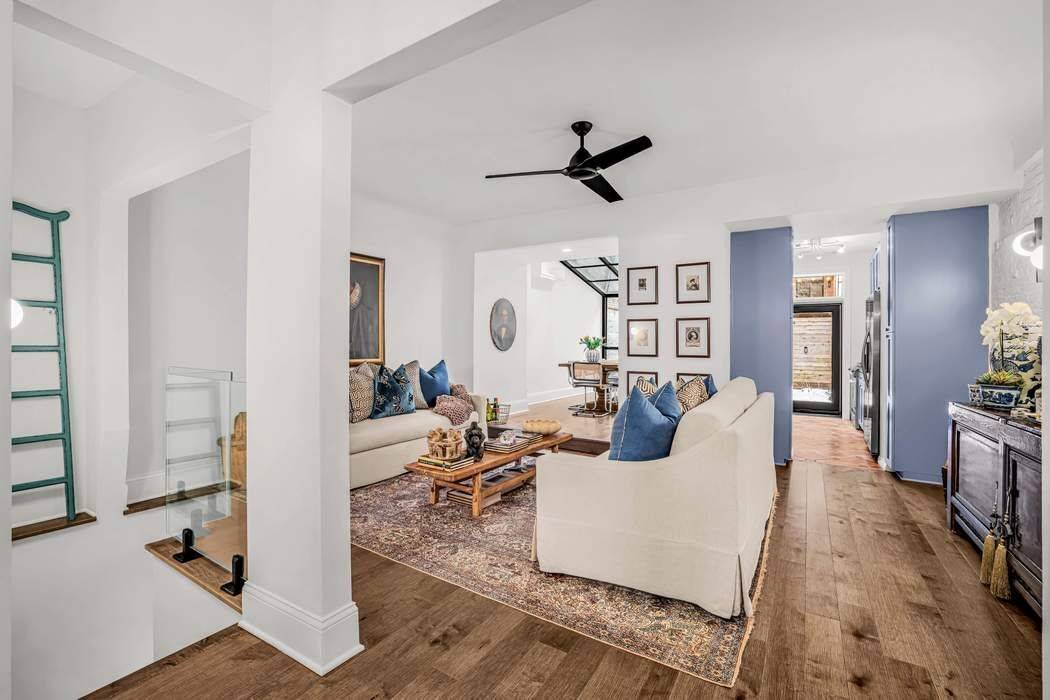 This low maintenance gem offers the quintessential New York apartment experience rare townhouse charm, modern comfort, and an unbeatable Upper West Side address.
