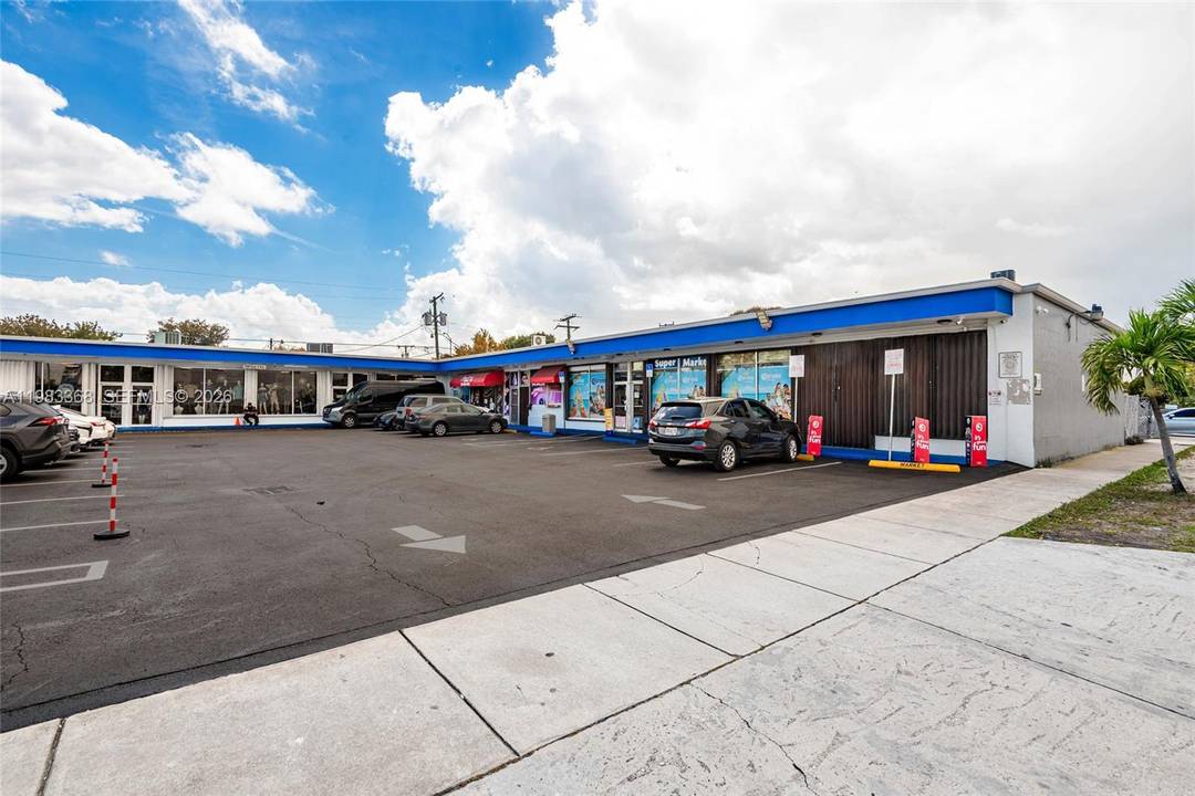 HIGHLY SOUGHT AFTER CORNER LOT SHOPPING CENTER WITH B 1 ZONING.