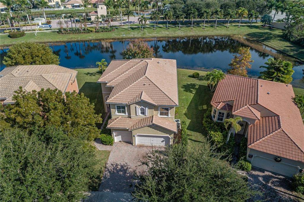 Gorgeous waterfront property located in prestigious Portofino Shores community.