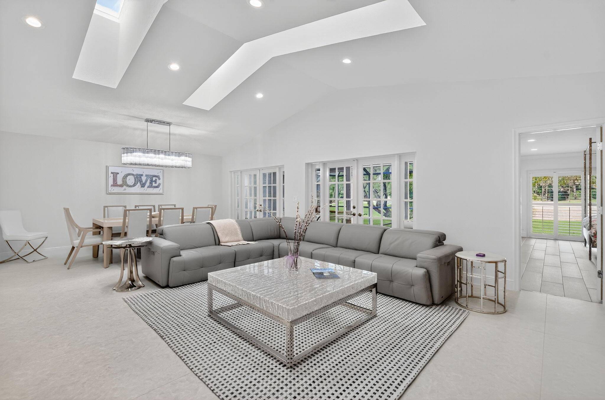 Attached serene single story home featuring 3 bed 2.