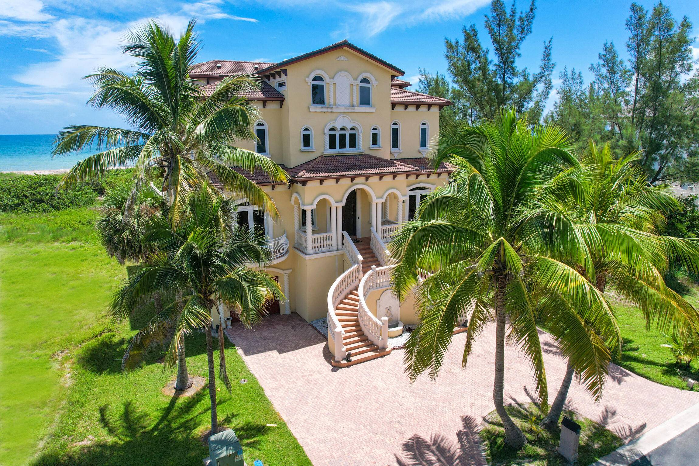 Experience luxury living in this stunning oceanfront home !