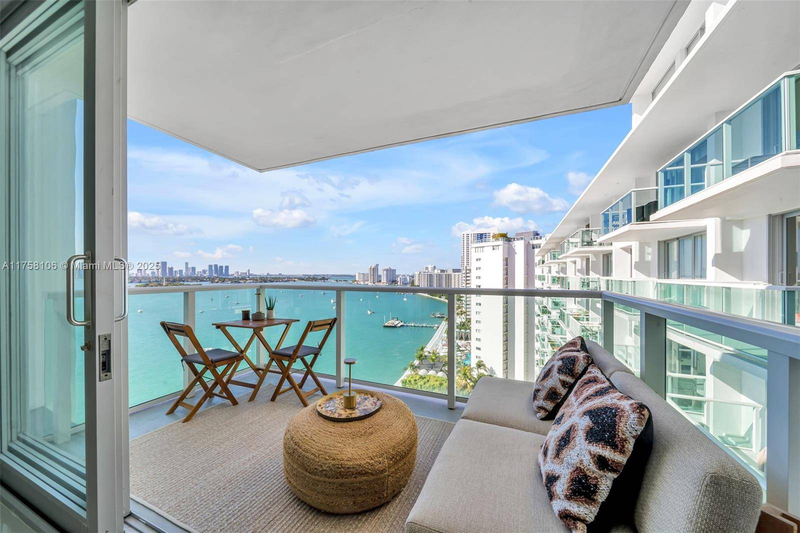 Fannie Mae Approved ! Incredible renovation of this high floor residence w soaring Riviera like views of Biscayne Bay !