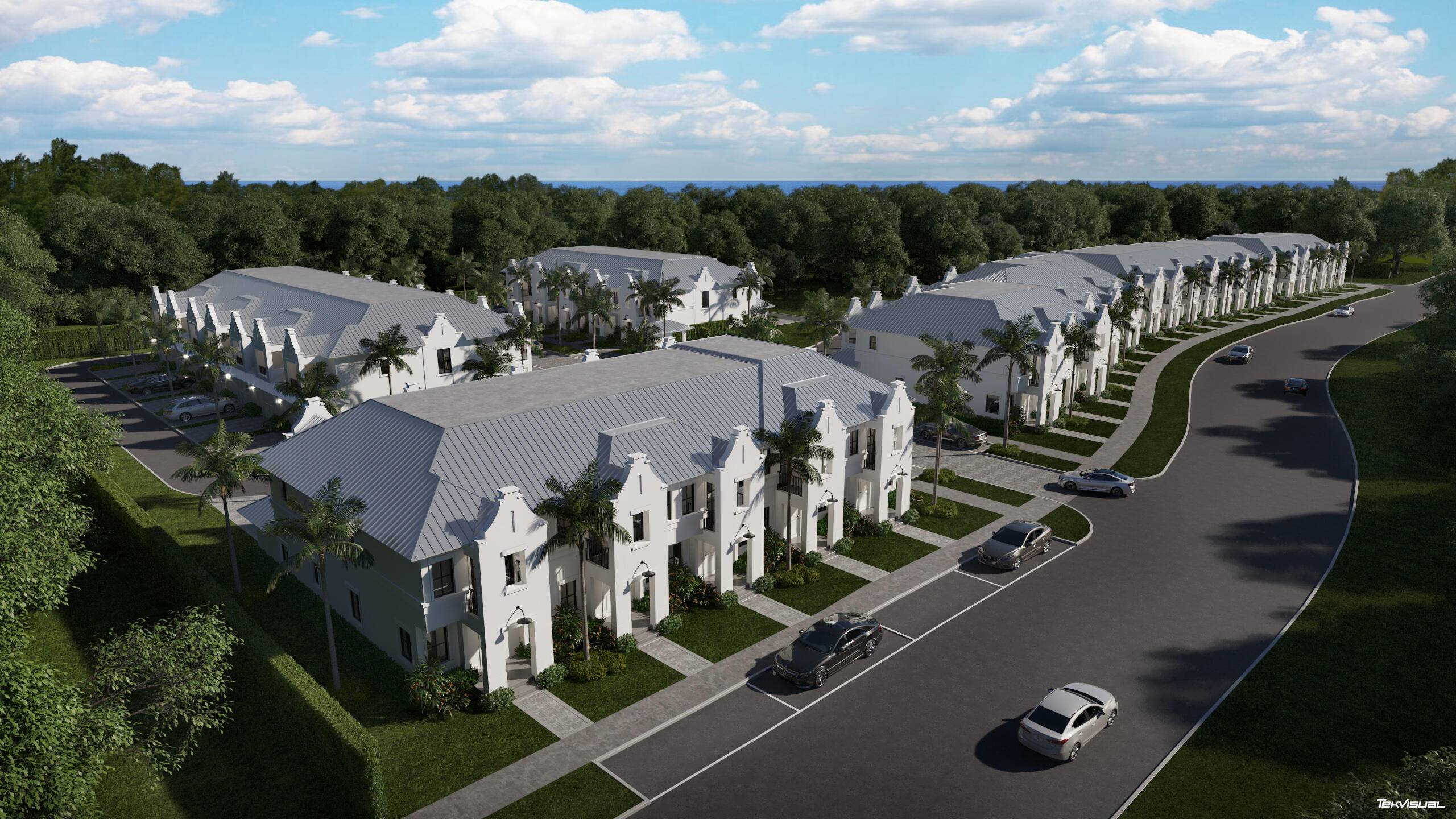 38 individual townhomes priced at 899, 000 end units 849, 000 interior units.
