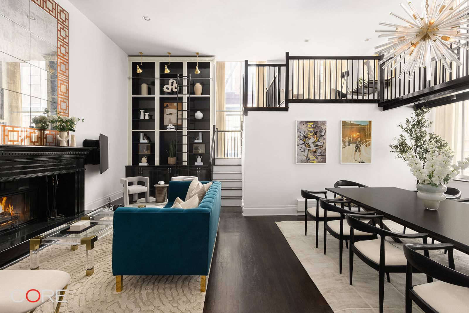 Capturing the essence of its prime Tribeca location, this one of a kind triplex loft was completely gut renovated to accommodate sleek modern living while maintaining its classic old world ...