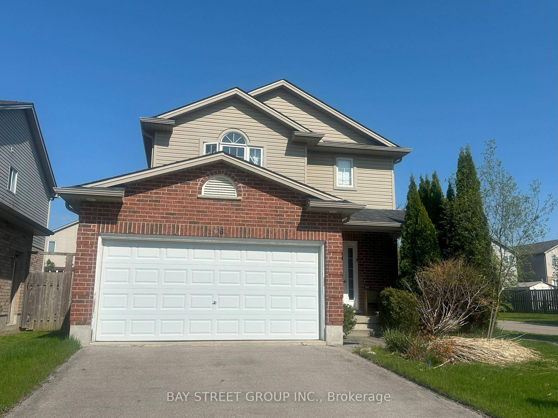 This contemporary home boasts 3 large bedrooms, a second floor computer nook, a bright eating area, spacious kitchen, neutral decor, all appliances including, and a finished basement and rough in ...