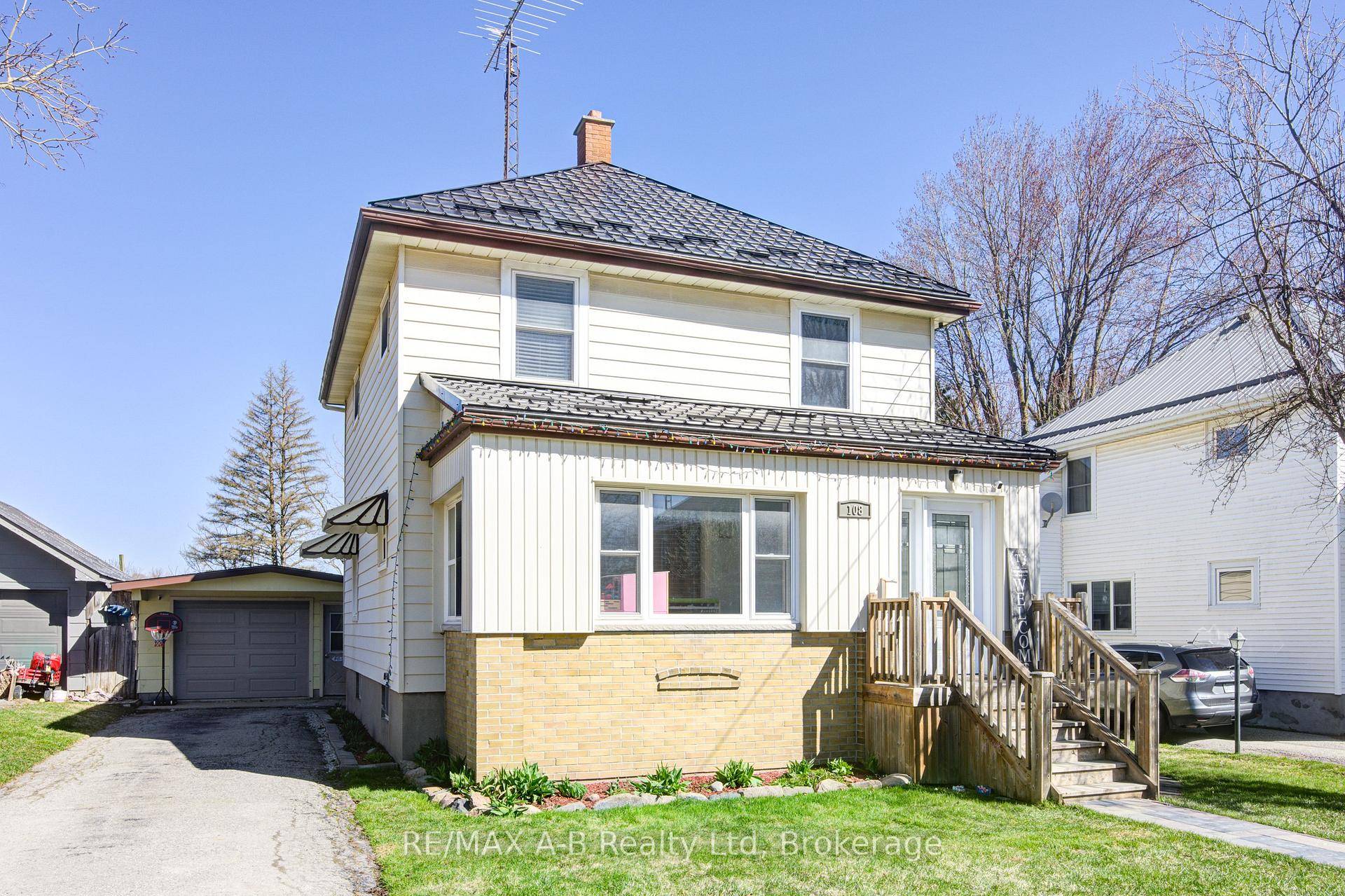 Deceptively spacious and full of charm, this updated 2 storey home is ideal for a growing family.