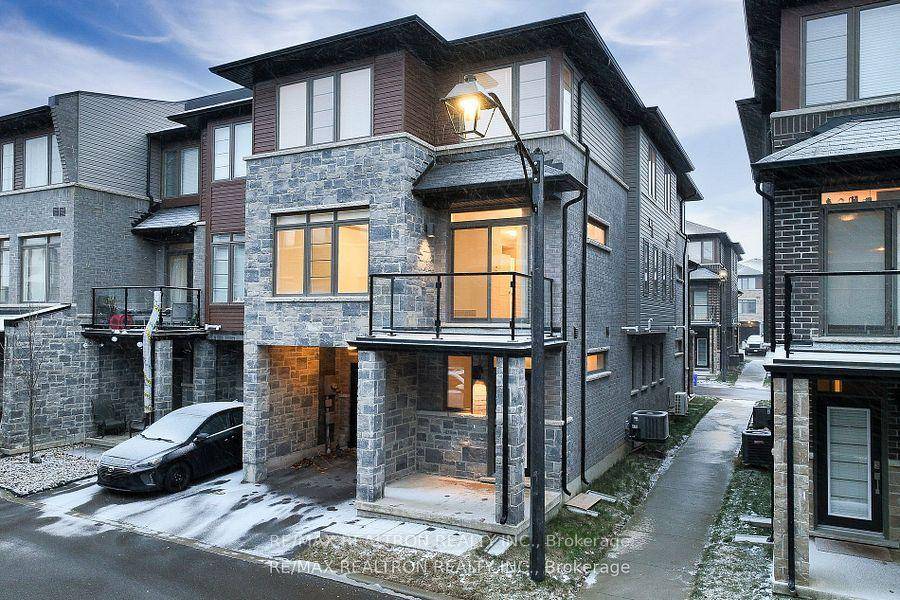 Live In Style Inside This 6 Years New Luxurious End Unit Townhome Located In The Coveted Community Of Central Park.