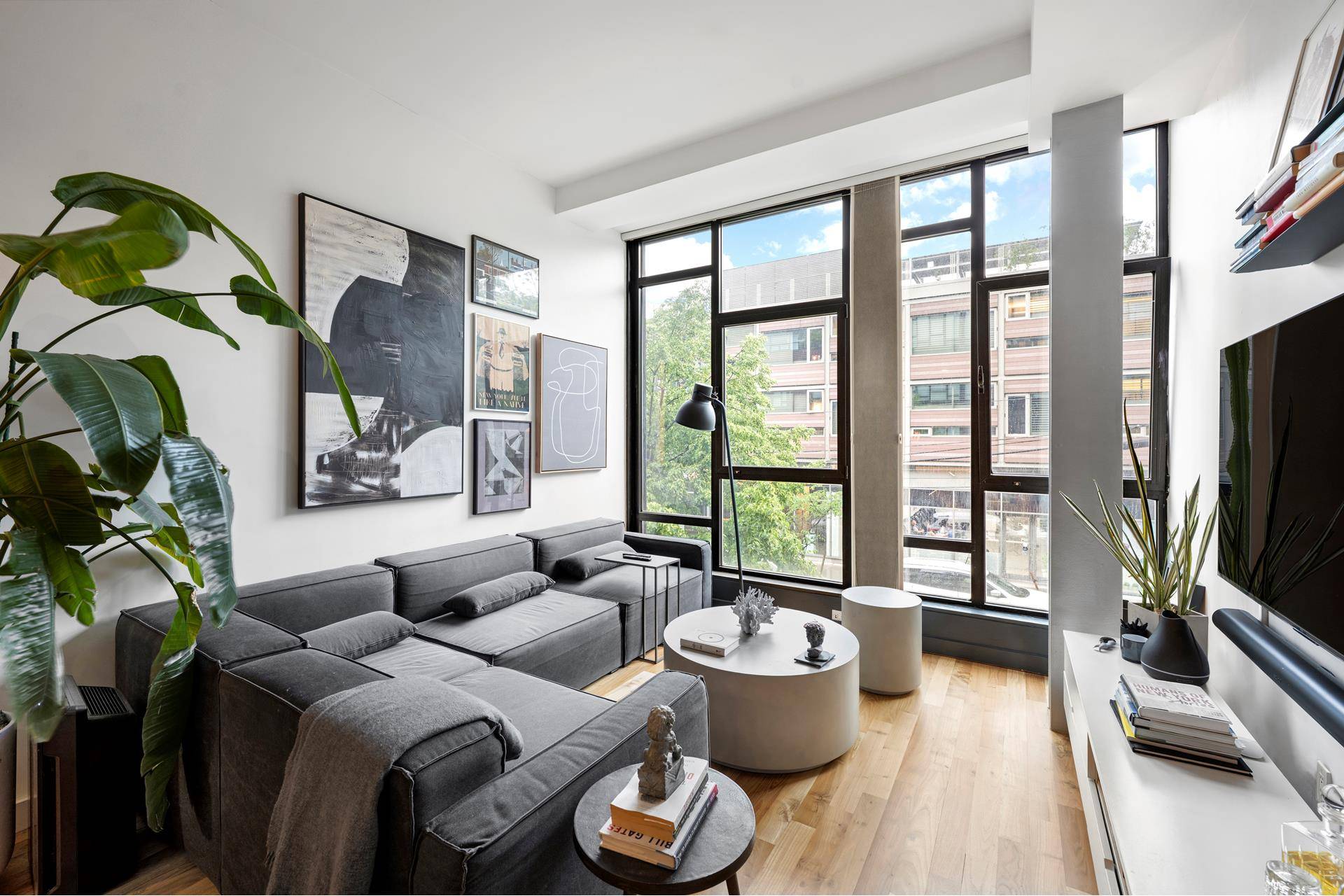 Modern 1BR in Prime North Williamsburg Rare Condo Rental at nFourth available July 15th flexible Welcome to this sleek and sun drenched 1 bedroom, 1 bath condo in the heart ...