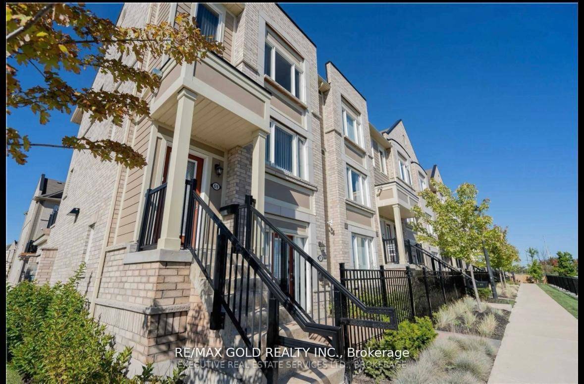 Beautiful 2 storey water view condo townhouse with pond in front.