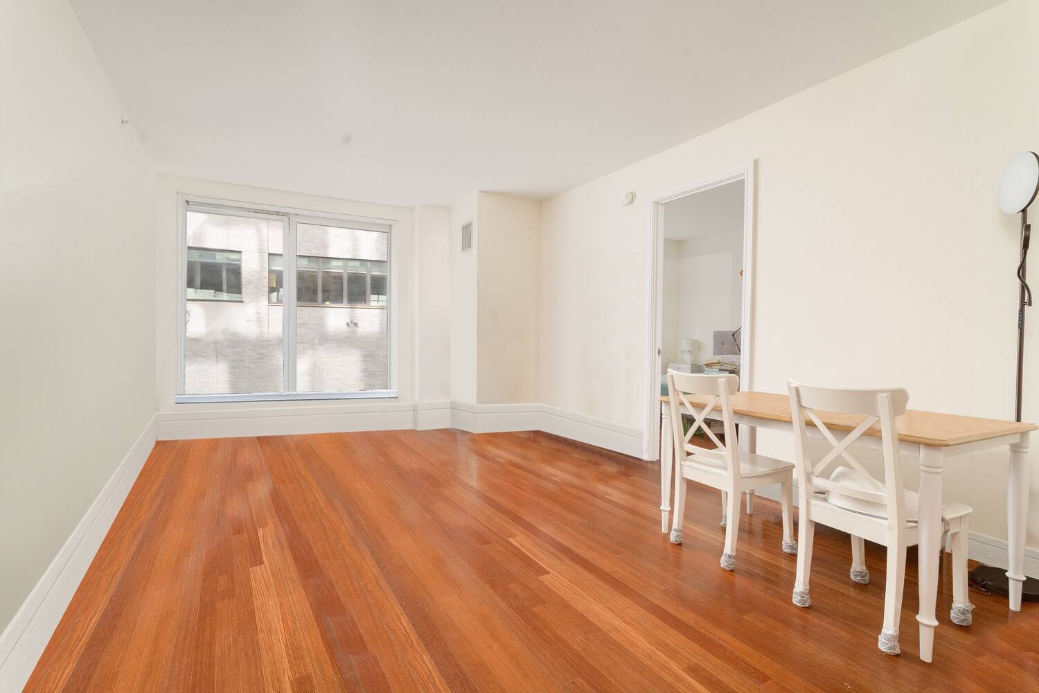 Experience luxury living in this stunning 2 bedroom, 2 bath residence spanning 1, 190 square feet in the heart of Battery Park City.