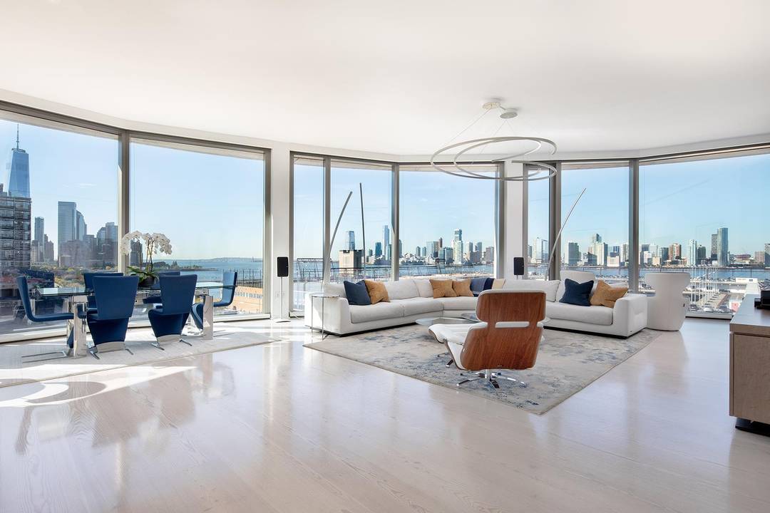 Residence South 9B at 160 Leroy Street, Ian Schrager s iconic waterfront condominium in the West Village, is a premier corner home offering 2, 351 square feet across three bedrooms ...