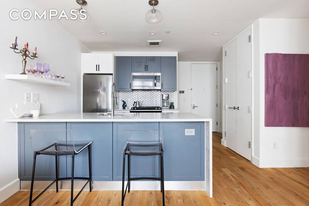 Sophisticated 574 square foot one bedroom, one bathroom condo in the heart of Bushwick.