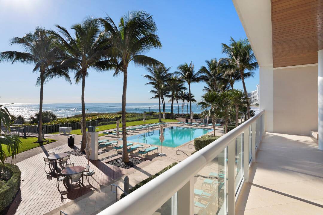 Amazing Direct OceanFront Condo at Boca's Most Prestigious Address The Boca Beach Club.