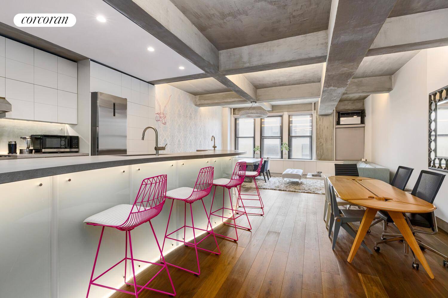Welcome to limitless renovations in 5D, a fabulous loft at the Kheel Tower.