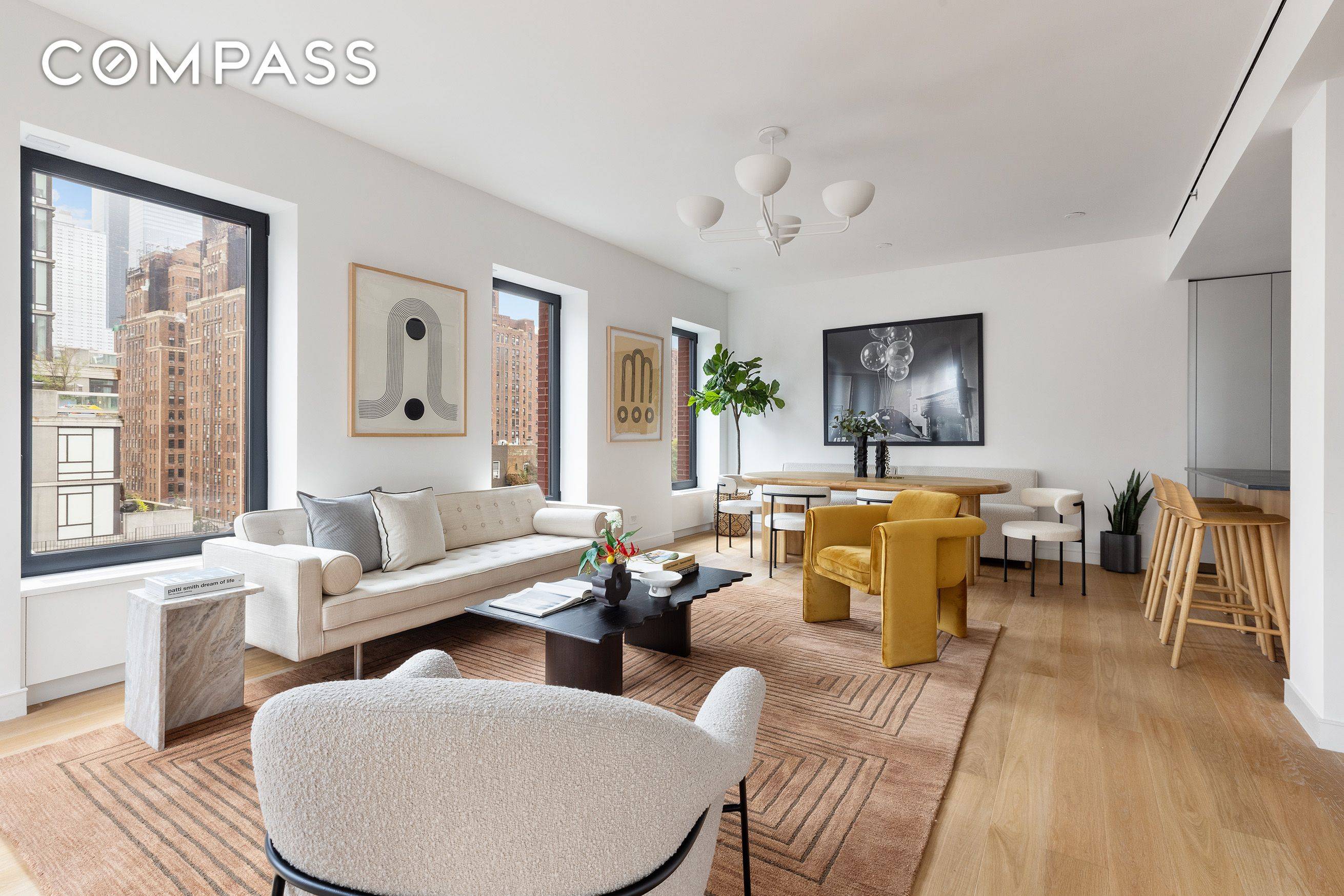 Immediate Occupancy ! Duplex penthouse with a private terrace and a huge roof deck designed by Annabelle Selldorf.