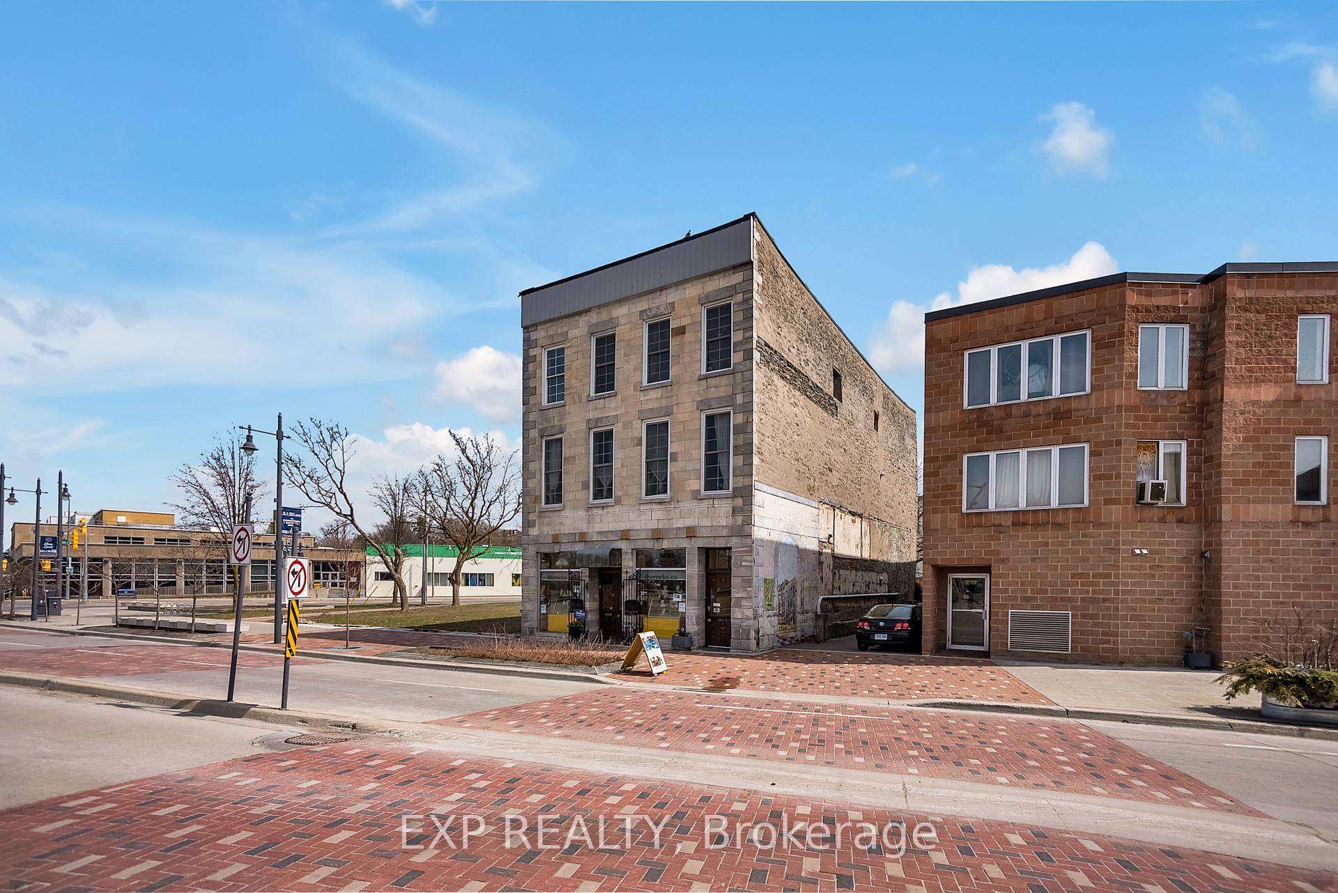 Own a historic treasure with this main floor commercial condo unit in Marble Hall, an iconic 1857 landmark in downtown Belleville.