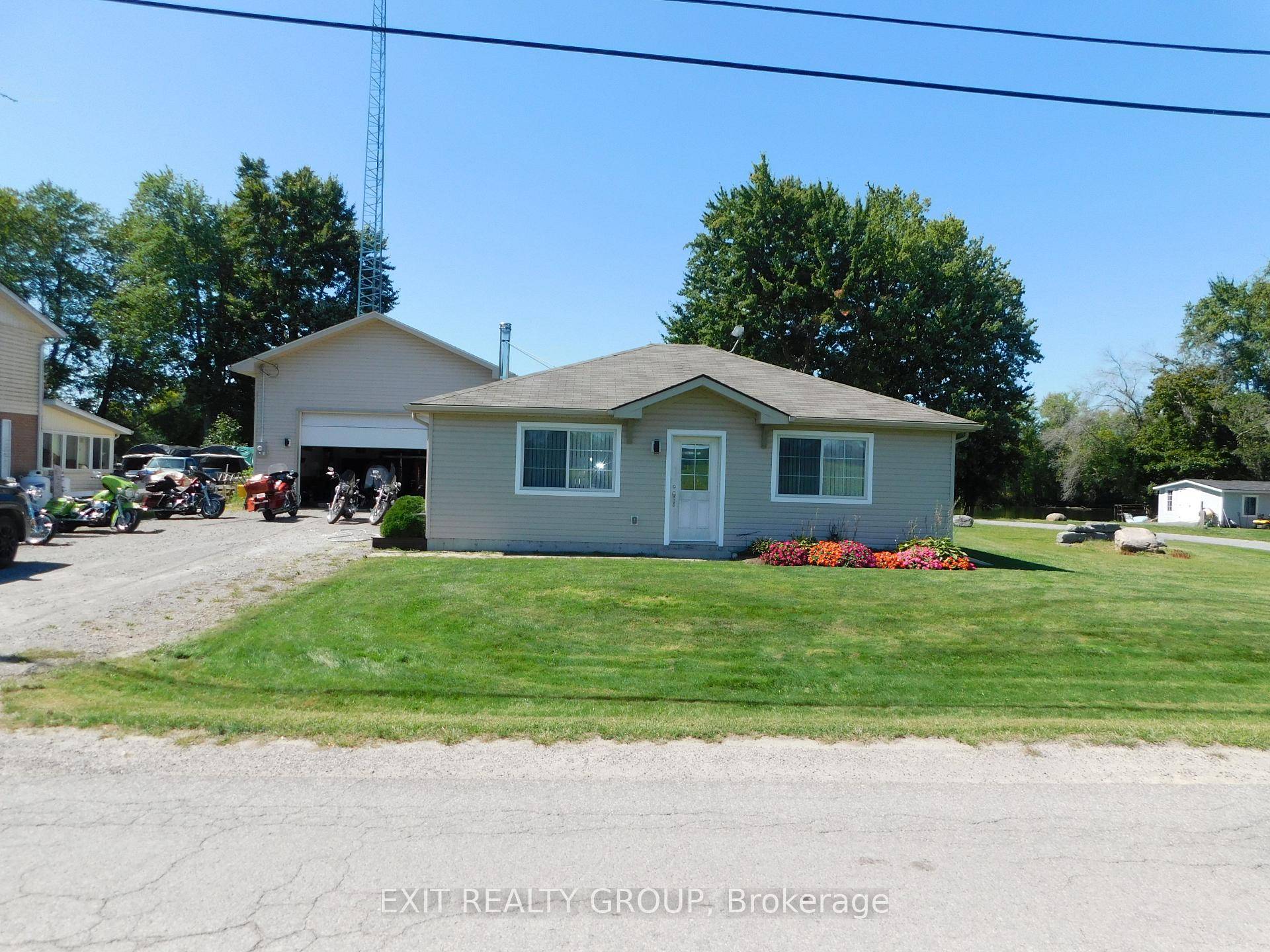 Lovely waterfront property located on the Moira River at the mouth of Stoco Lake in Tweed.