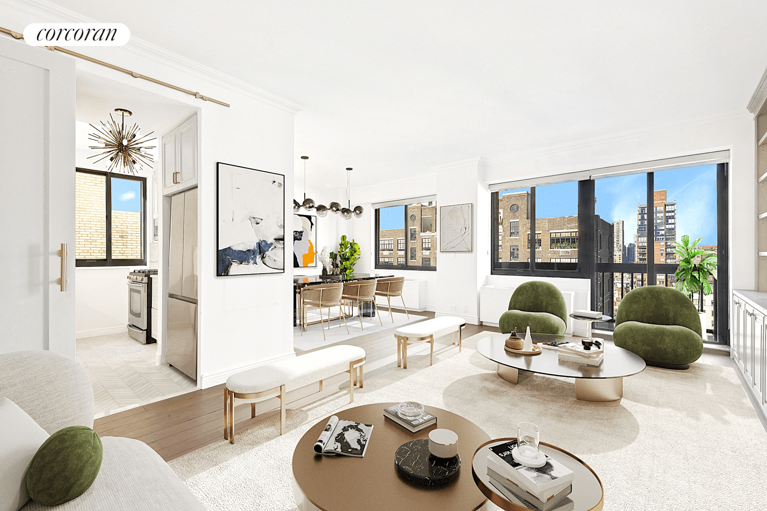 GUT RENOVATED CONDO 2 Bedroom Conv.