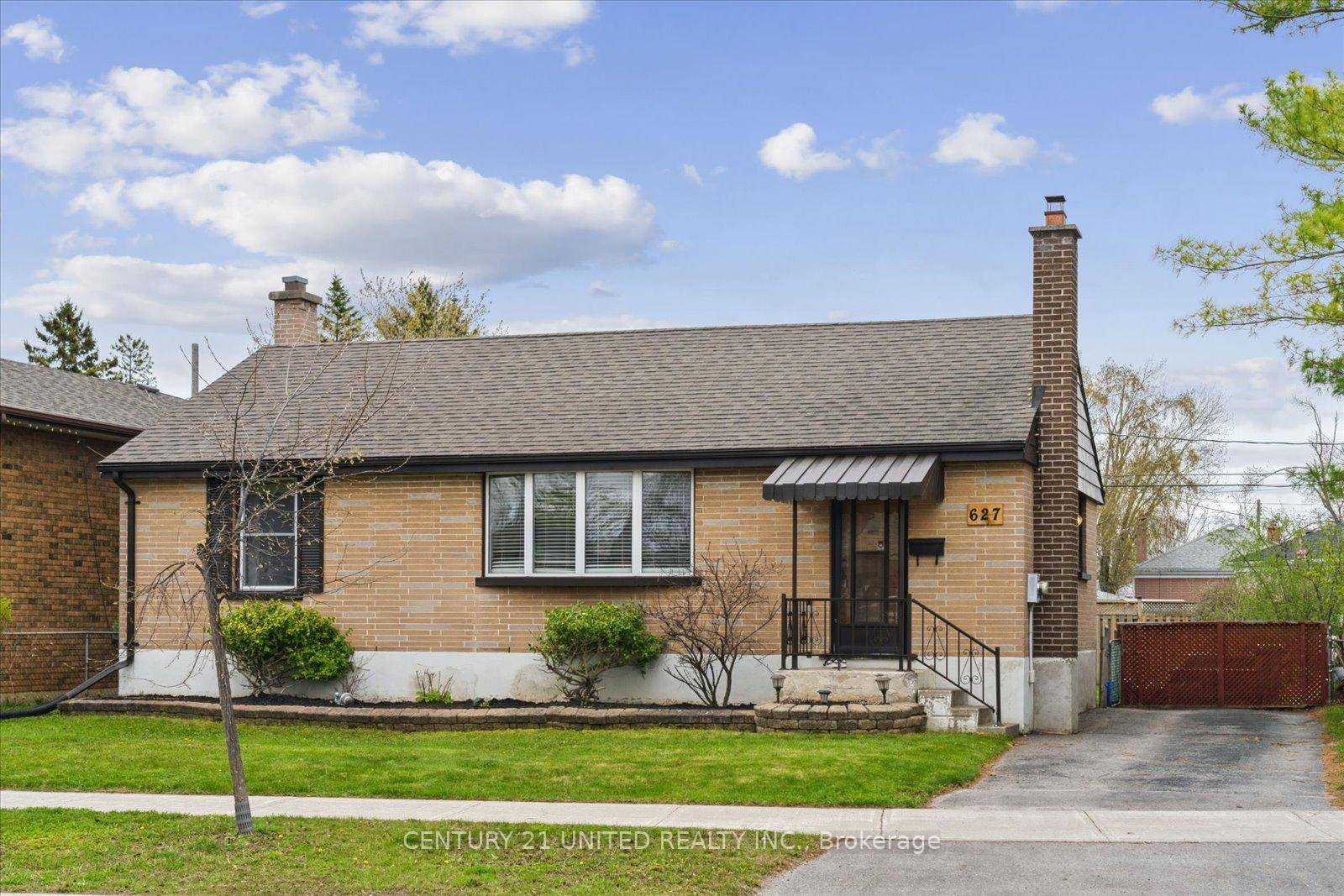 This solid brick bungalow in Peterborough's South End has a great mix of comfort and convenience.