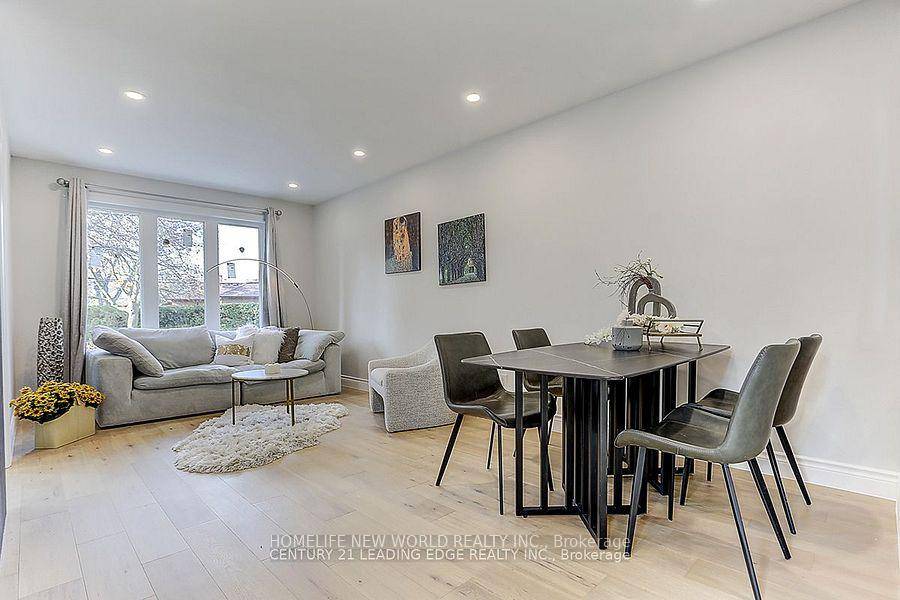 Fully Renovated from Top to Bottom Newer Appliances Bright W Large Windows Steps to the prestigious Donalda Gold and Country Club, various amenities such as schools, parks with biking walking ...