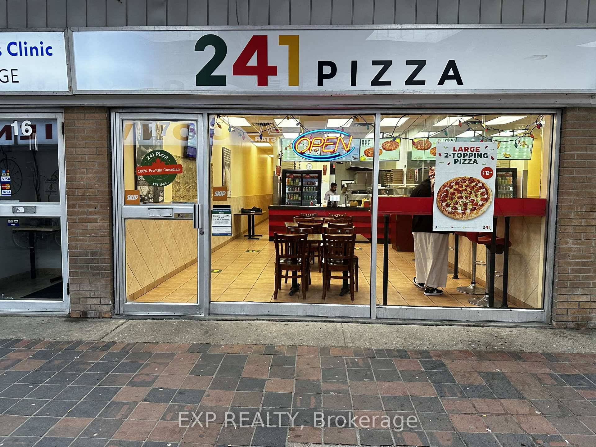 Located at 1125 Bloor St E, in the bustling Applewood Hills Plaza anchored by LCBO, Tim Hortons, Dollarama and Shoppers Drug Mart, this established 241 Pizza franchise presents a rare ...