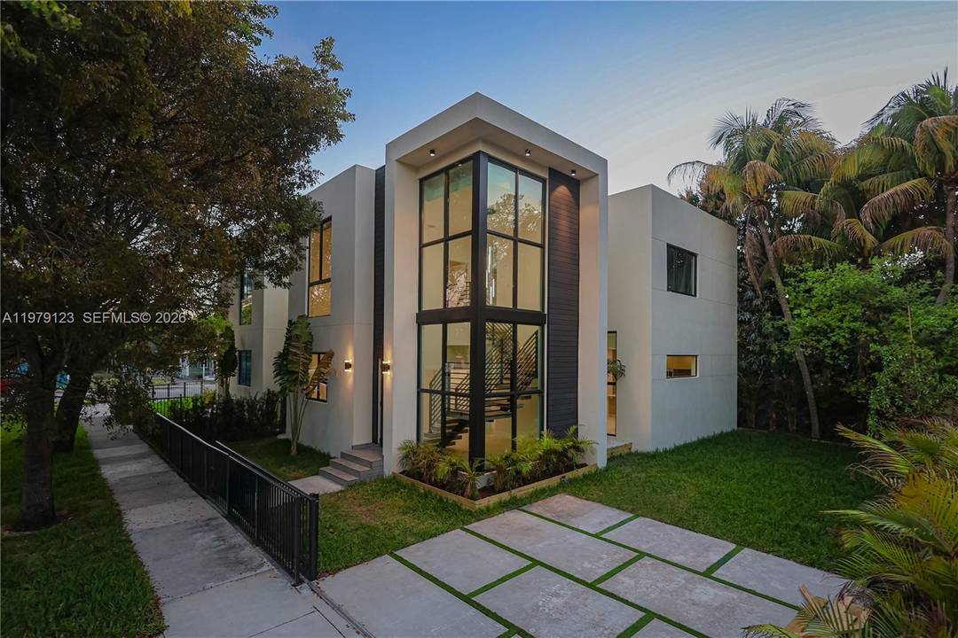 Experience modern Miami living in this exceptional architectural single family home, completed in 2026.