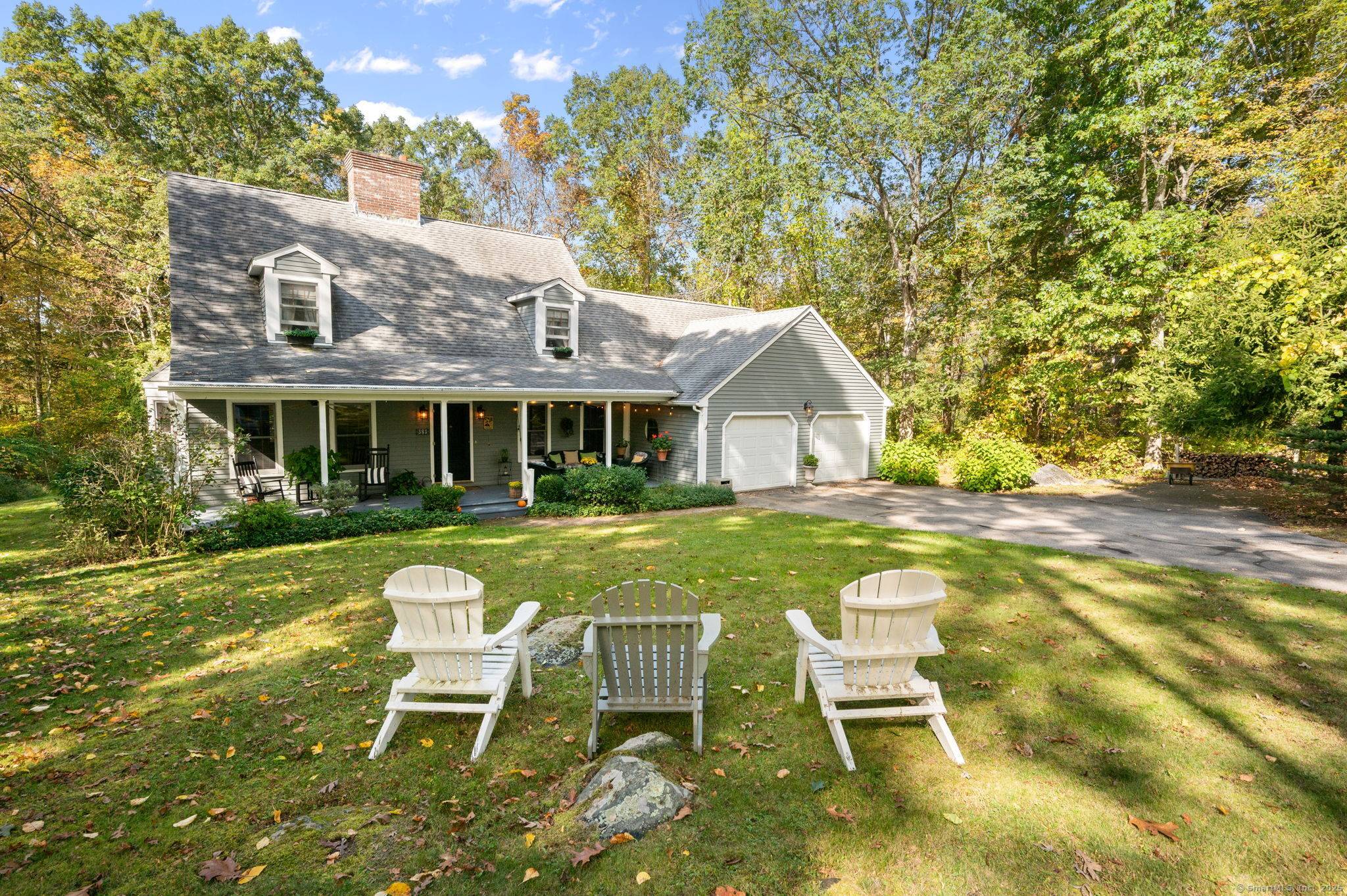Welcome to this charming Cape Cod style home featuring a beautifully unique floor plan and an abundance of natural light throughout.