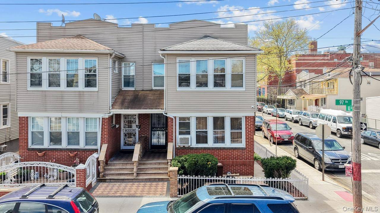 Welcome to this well maintained 2 family corner home in the heart of Ozone Park.