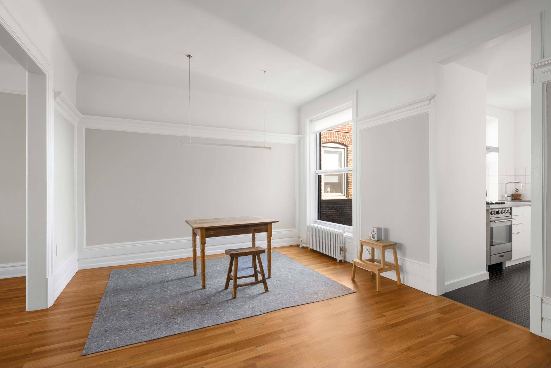 Renovated Classic 5 Fall in love with the modern renovation and upgrades on this classic 5 floor through.