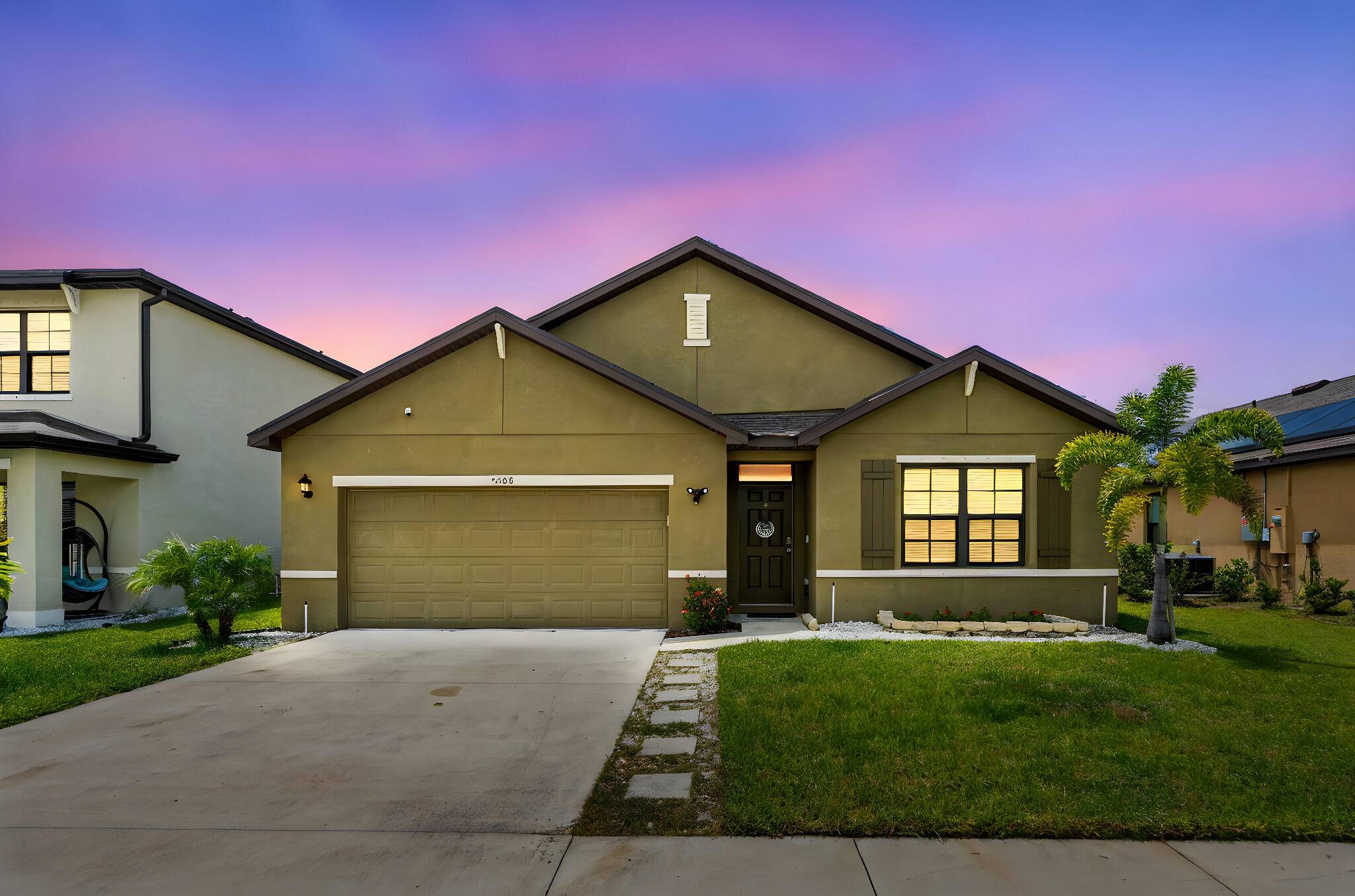 Beautifully designed 4 bedroom, 2 bath, w over 1, 900 SF and two car garage !