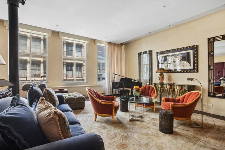 Set on one of SoHo's most storied cobblestone blocks, this fully renovated 2, 827 square foot loft occupies the third floor of 20 Greene Street, a landmarked cast iron building ...