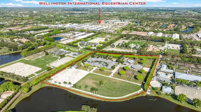 Exceptional equestrian estate located in the prestigious Grand Prix Village, just steps from the bridle path with direct access to Wellington International, the renowned home of world class horse shows.