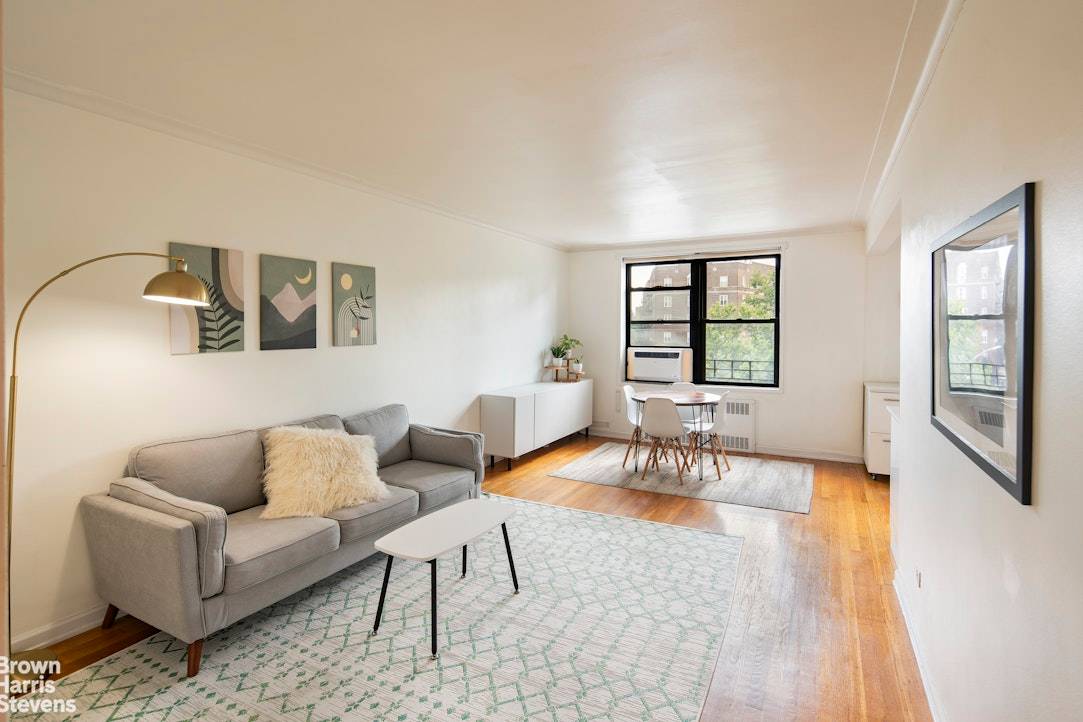 Settle in to this turnkey two bedroom apartment in a well maintained post war coop building located on the Kensington Windsor Terrace border.