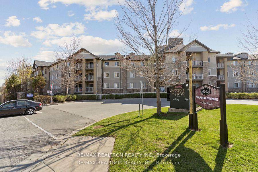 Charming and move in ready, Unit 103 at 684 Warden Avenue offers a spacious 2 1 bedroom, 2 bathroom layout in the well maintained St.