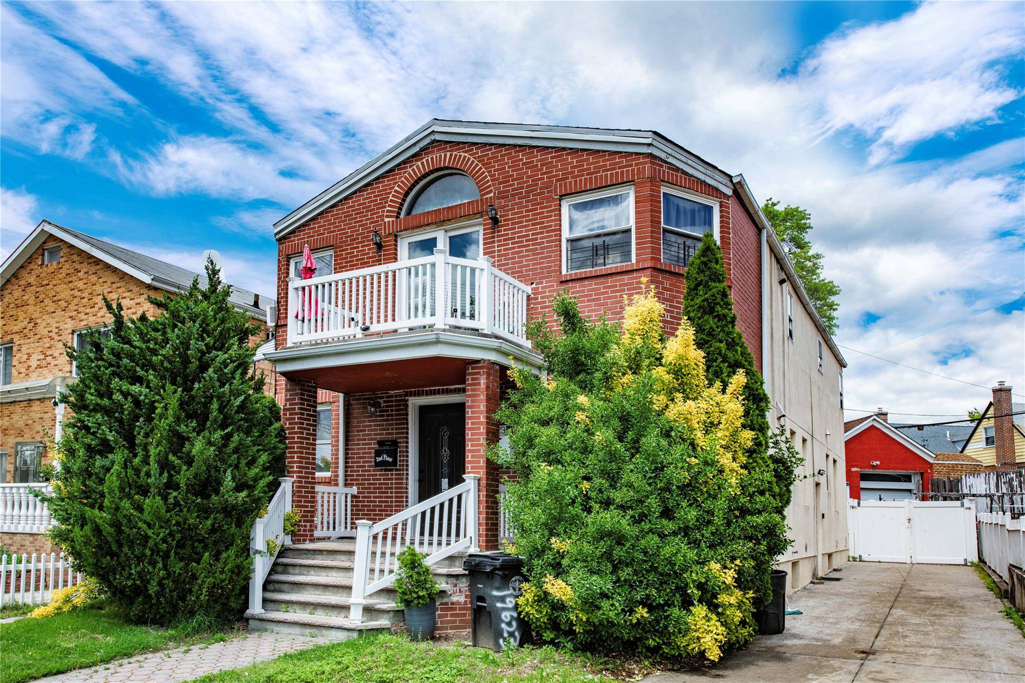 INCREDIBLY LOW PROPERTY TAXES 5, 862 annually Discover this stunning detached legal two family residence with a long private driveway, ideally situated on a 3, 800 sq ft lot in ...