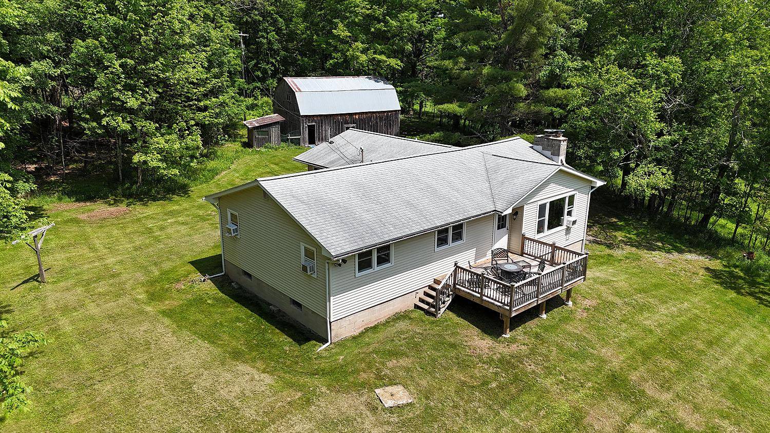 98 Acre Catskills Retreat and a rare find !