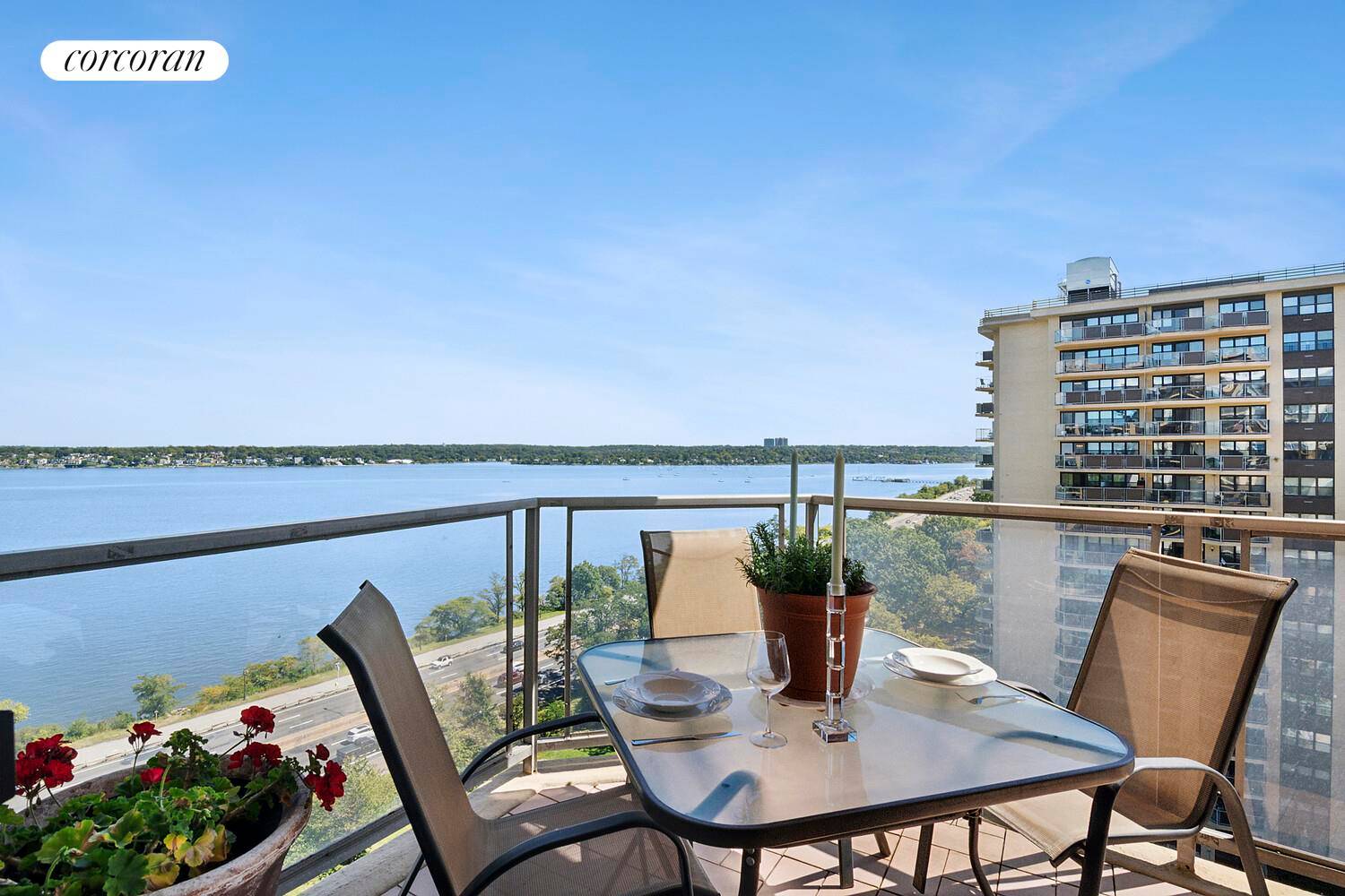 Welcome to this expansive and beautifully renovated, triple mint, 3 bedroom, 2 bathroom coop in the prestigious Americana building at the Towers at Water's Edge.