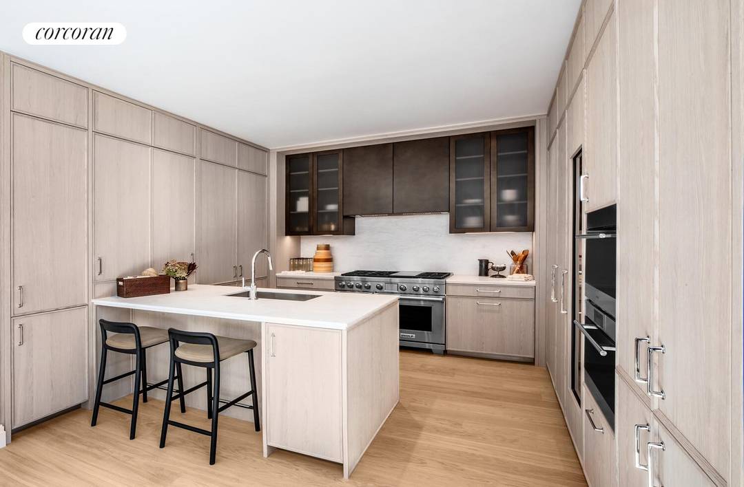 Designed by renowned architect and designer Thomas Juul Hansen, Penthouse 17C is a CORNER four bedroom, four bathroom residence with two separate terraces.