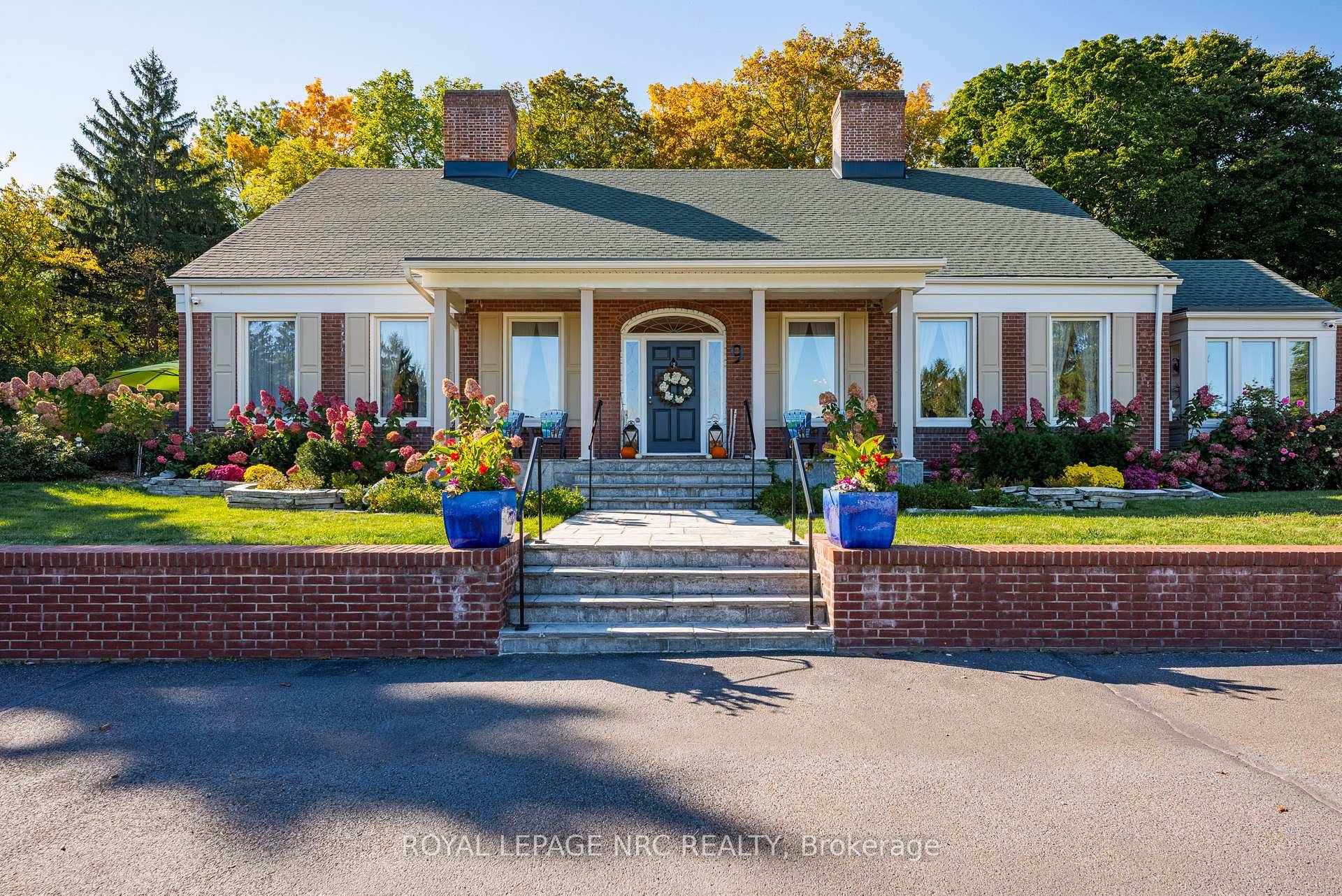 Set proudly at the pinnacle of a private cul de sac, this home dominates the street with commanding presence offering rare privacy and breathtaking sunrise views ascending the Niagara Falls ...