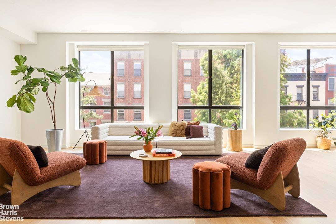 This rare, full floor condo is an expansive three bedroom, two and a half bathroom with modern design features that offers a unique combination of scale, light and private outdoor ...