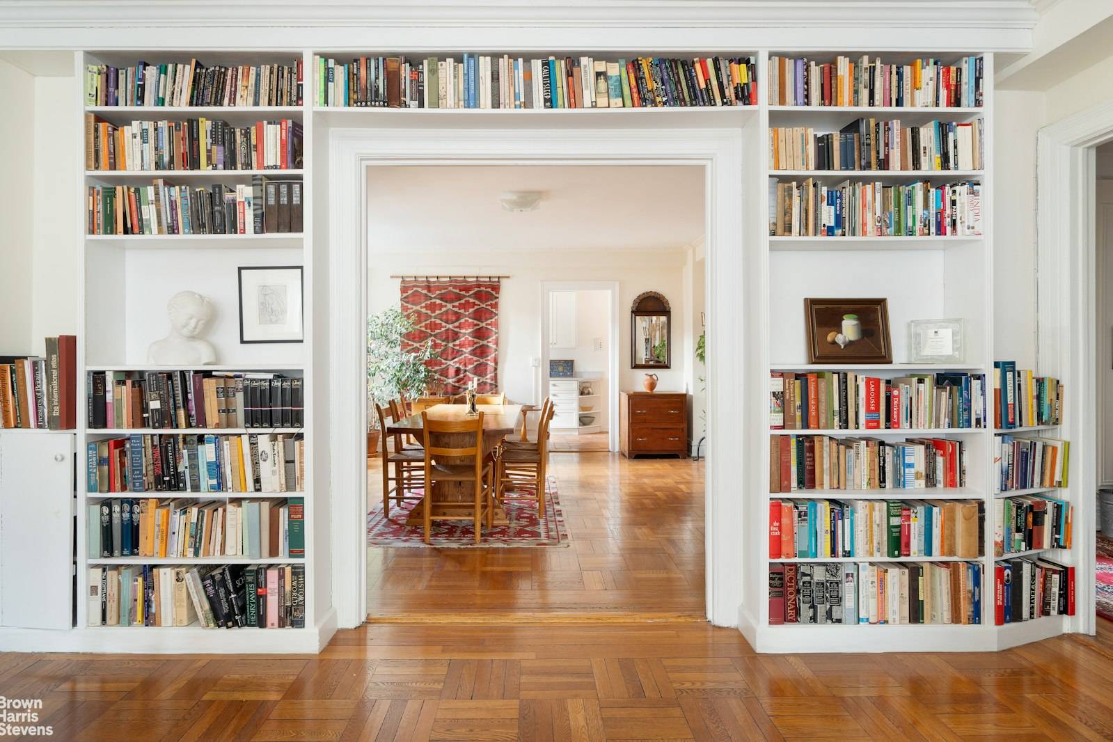Residence 14B at 755 West End Avenue is a beautiful pre war gem, offering timeless elegance with crown molding and original architectural details throughout.